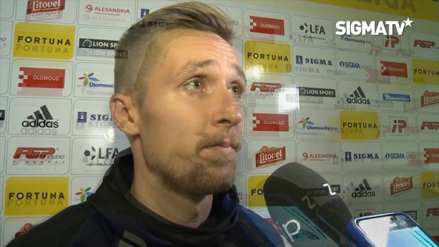 David Houska po utkání s týmem AC Sparta Praha