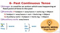 Baro English Past Continuous Tense HD 2020