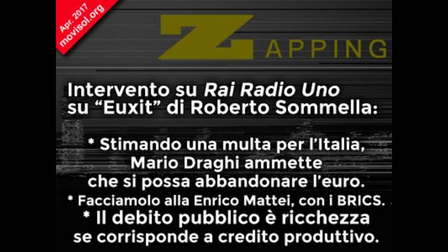 Intervento Radiofonico Sull'abbandono Dell'euro (