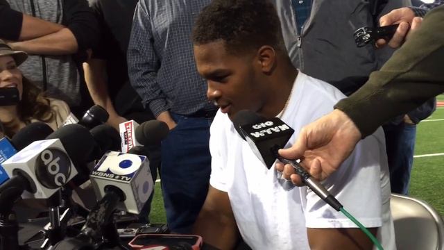 Raekwon McMillan On Deshaun Watson