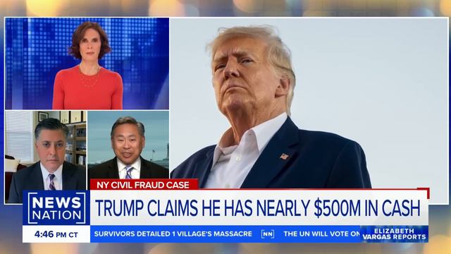 Trump contradicts his attorney; claims he has $500 million in cash | Vargas Reports