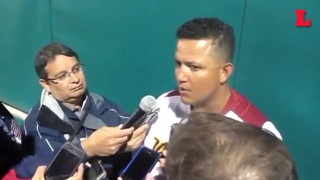 Miguel Cabrera habló sobre la selección