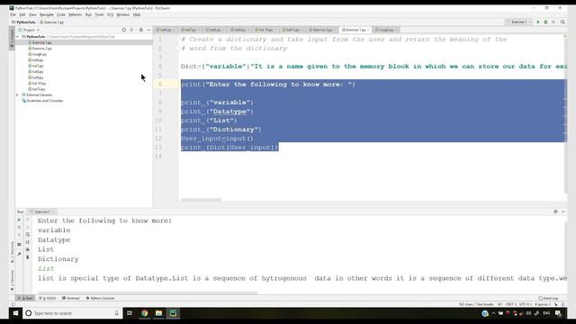 Exercise 1 - Solution And Your Answers | Python Tutorials For Absolute Beginners In Hindi #14