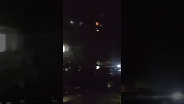 Видео последствий прилета в Харькове. видимых признаков прилета в жилую застройку нет