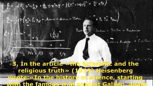 Great scientists about God Part of the 6 WERNER HEISENBERG.avi