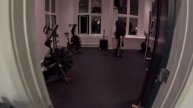 Raw Wednesday night HYROX training 4 weeks out from Berlin….+ Laura 💪🏻🧡