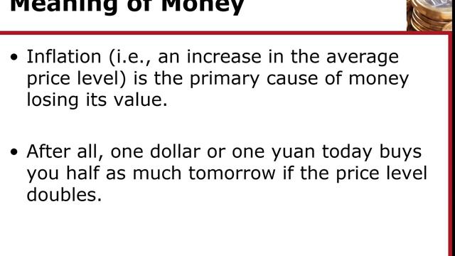 ECON 103 What is Money? Part 1