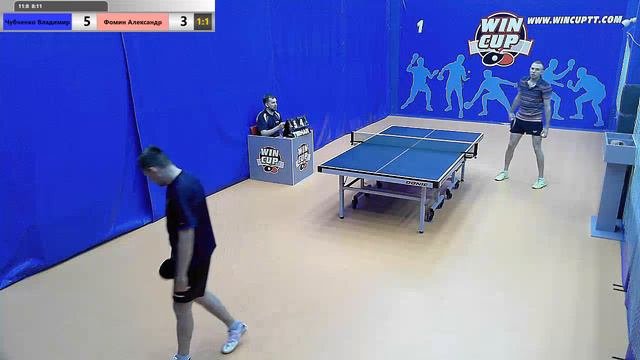 Чубченко Владимир 3-2 Фомин Александр   13.05.2019 Зал № 1  Турнир   WIN CUP