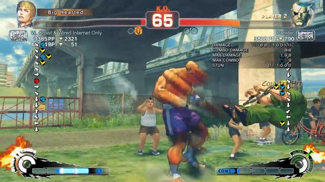 "Run, Cody!" Ultra Street Fighter IV battle: Me (Cody) vs Panster (Sagat)