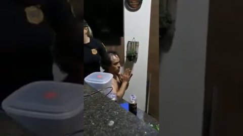 Prisão do foragido Fábio Costa