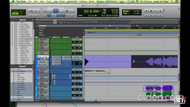 06. PRO TOOLS - основы редактирования в PRO TOOLS, видеоинструкция