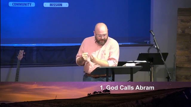 Abraham's First Encounter with God - Genesis 12:1-9