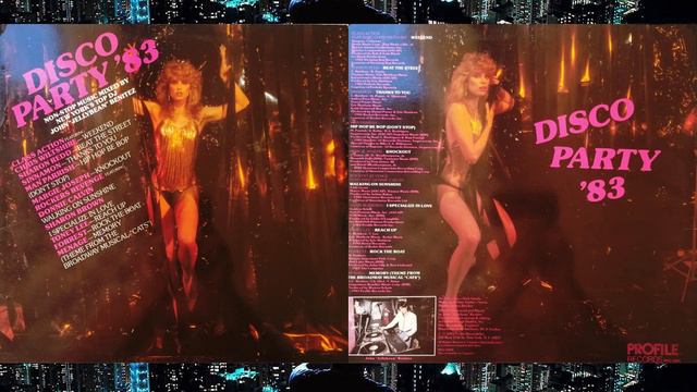 DISCO PARTY 83  non-stop mix by John Jellybean Benitez - electro boogie funky disco 80s