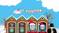Percy, James, Henry, and Thomas' voices on the Snowy Surprise DVD