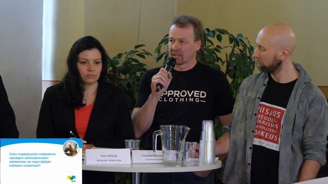 Maatalouspoliittinen Vaalipaneeli Mustialassa 13.3.2019