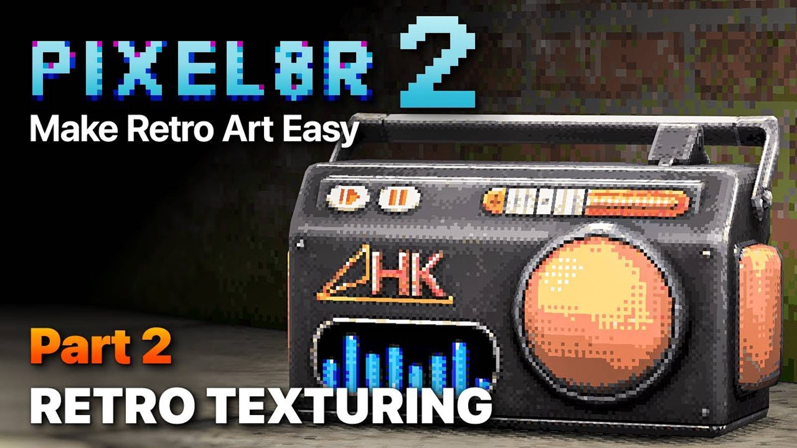 Pixel8r 2 - Retro Diffuse Texturing (Video 2)