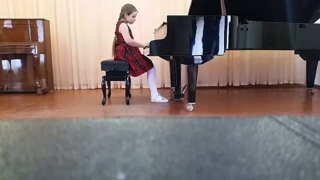 Петрушова Надія, Антоніо Діабеллі Сонатина C-dur ІІІ частина, Жанна Равіна Етюд a-moll
