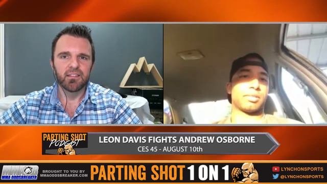 CES 45's Leon Davis explains how he fought & attended a Wedding during his last fight