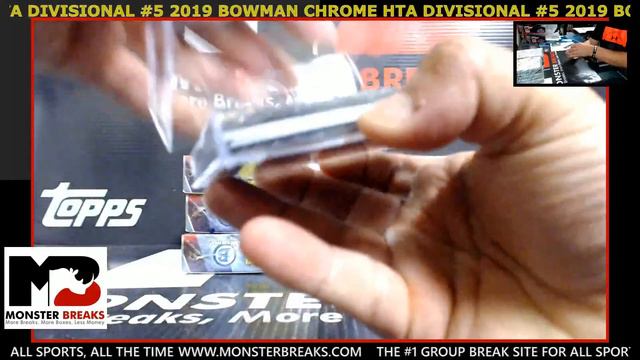 2019 BOWMAN CHROME HTA DIVISIONAL #5