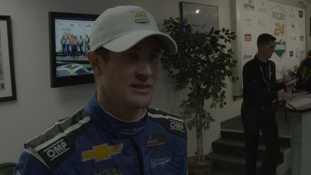 Ryan Hunter-Reay Post Rolex 24