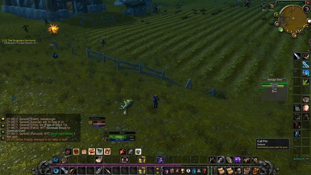 Vanilla WoW Hunter Pet Taming, Leveling