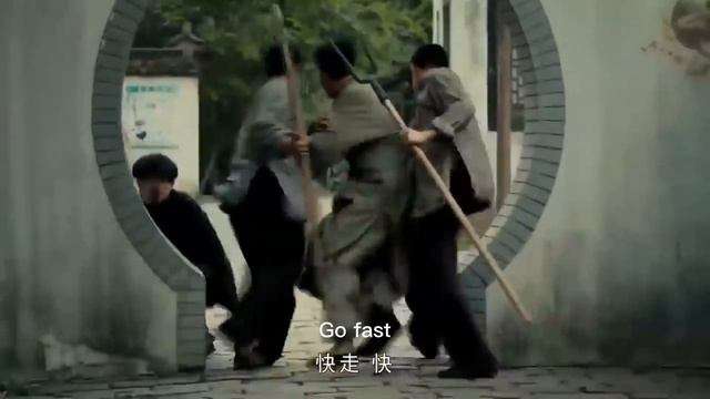 The villager was a kung fu master and smashed the jar with one finger.