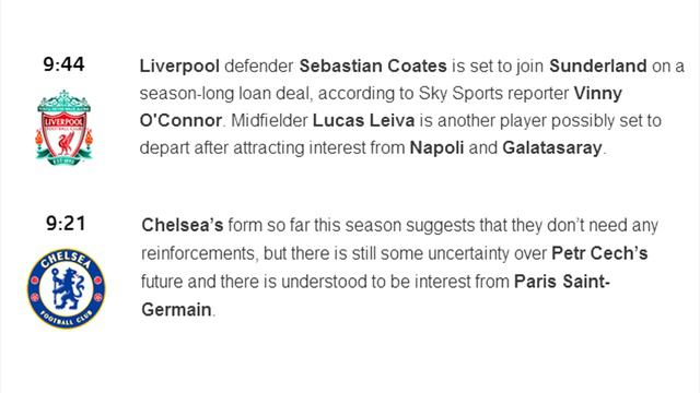 Cech to PSG!? | Transfer Centre | Cech, Coates & Van Ginkel!
