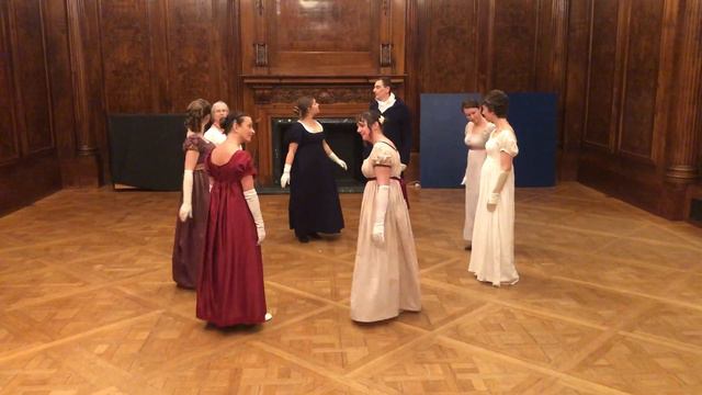 The Duke of Wellington's Dancers dancing Ne Craignez Rien cotillion by Ignatius Sancho