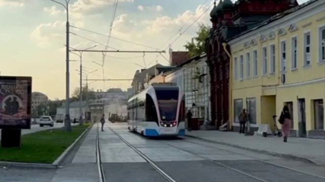 🚋Сегодня открыли новую трамвайную линию на улице Сергия Радонежского🚋