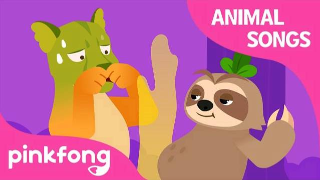 A Lazy Sloth | Animal Songs | Best Kids Songs | Pinkfong Songs for Children