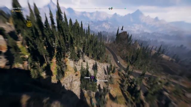 Far Cry® 5 skydiving