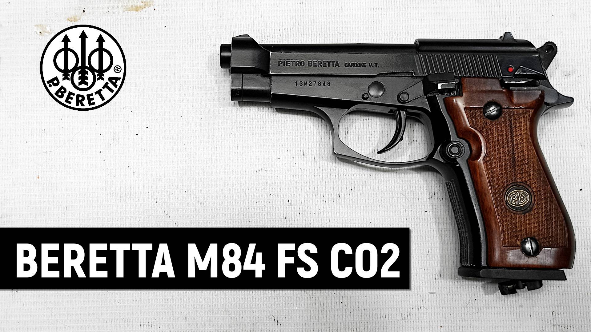 UMAREX BERETTA 84FS - МОЩНЫЙ СO2 ПИСТОЛЕТ С BLOWBACK