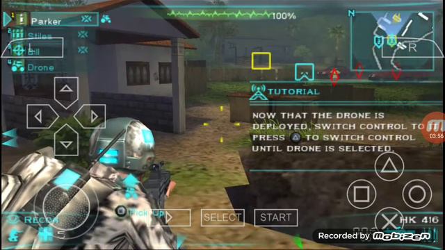 #2 mission of Tom Clancy and ghost recon predator in ppsspp part#1