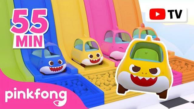 [TV for Kids] Baby Shark Toy Car Compilation | Best Baby Car Songs | Pinkfong Baby Shark for Kids