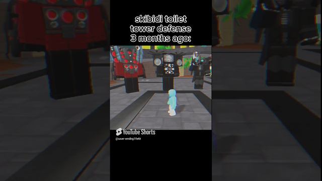 before and now toilet tower defense