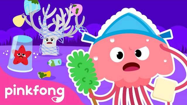 Ocean Cleanup Action | Storytime with Pinkfong and Animal Friends | Cartoon | Pinkfong for Kids