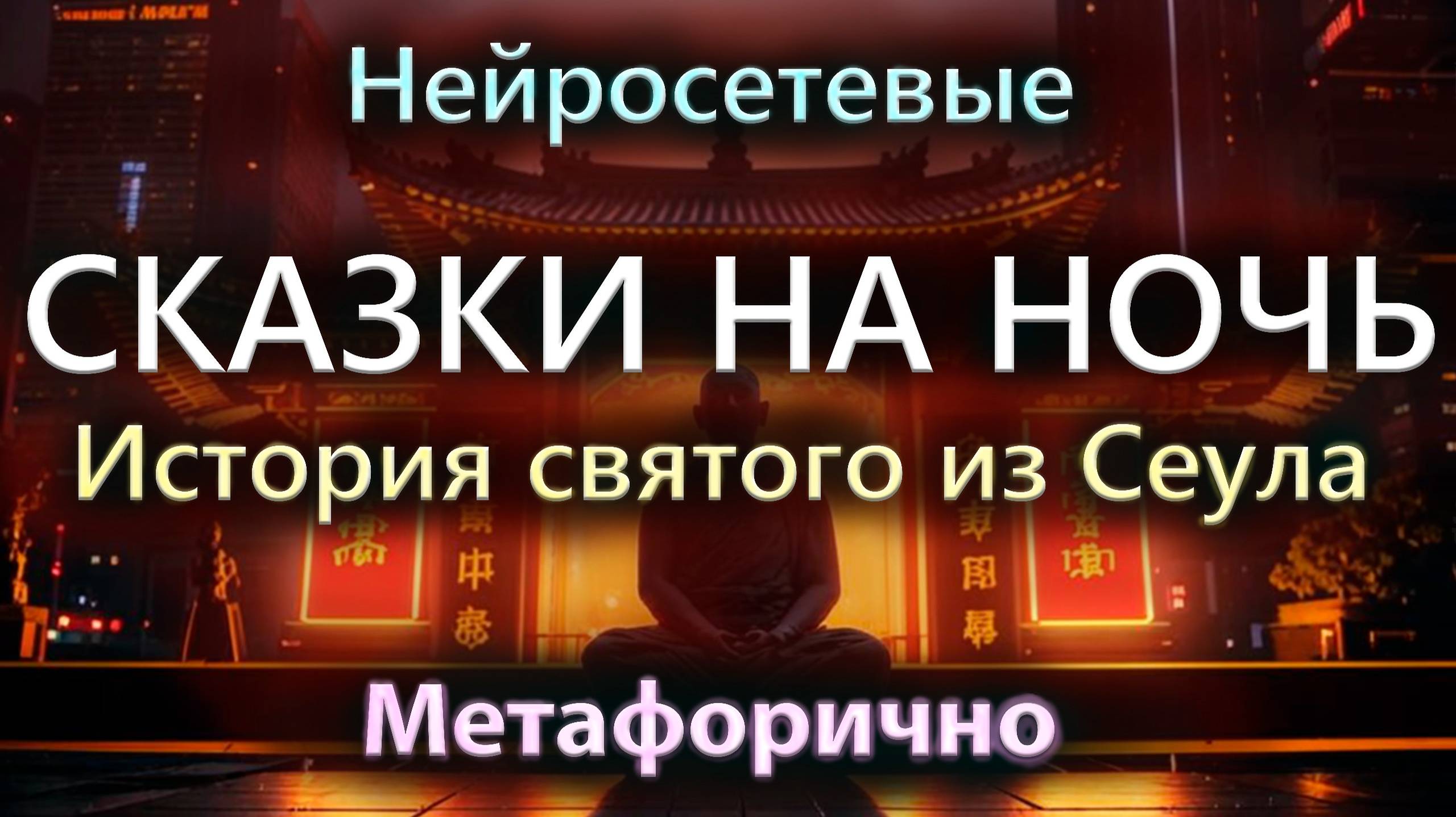 Нейросетевые сказки на ночь - История святого из Сеула - господин Чонгпе