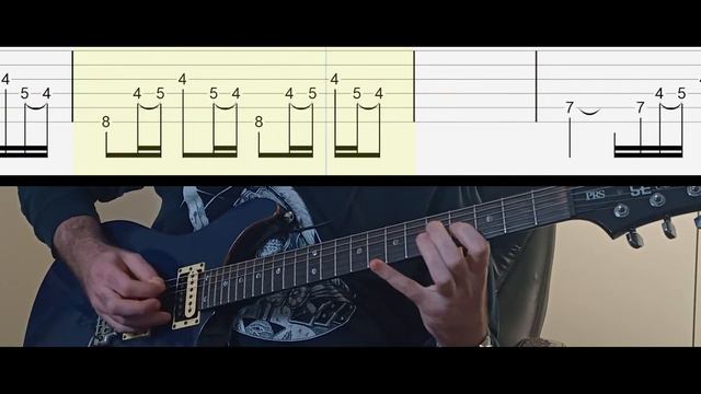 Iron Maiden - Hallowed Be Thy Name - Guitar Tutorial (with tabs)