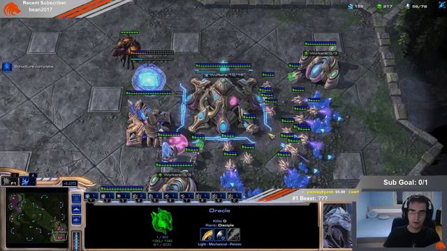 StarCraft 2: BEASTY MAP()HACKER?! - Sky Protoss to Grandmaster Episode 8
