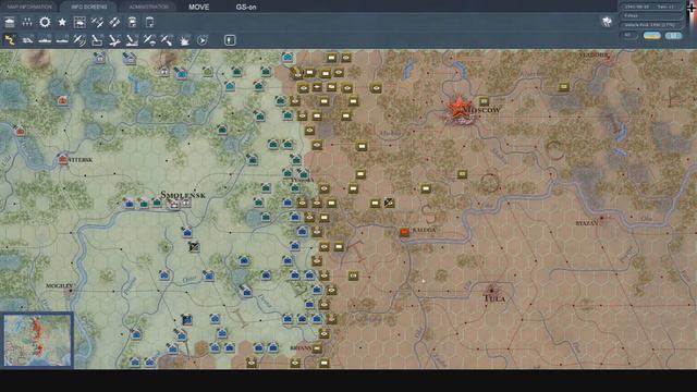 WitE: Dynamie Vs. Montoe, Xoд 11 - обзор 10 хода СССР.