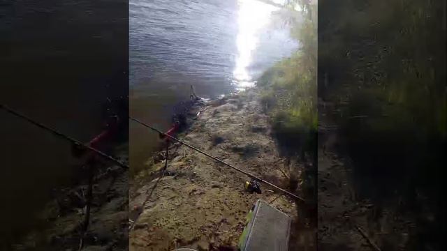 Рыбалка у самого обрыва