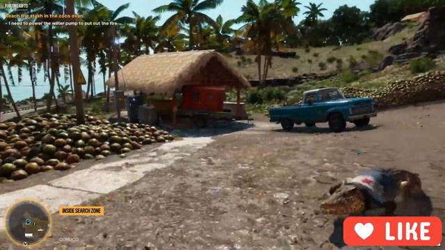 Far Cry 6 Parting Gifts Powering Water Pump to Put Out Coco Oven Fire