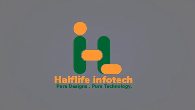 HALFLIFE INFOTECH LOGO ANIMATION