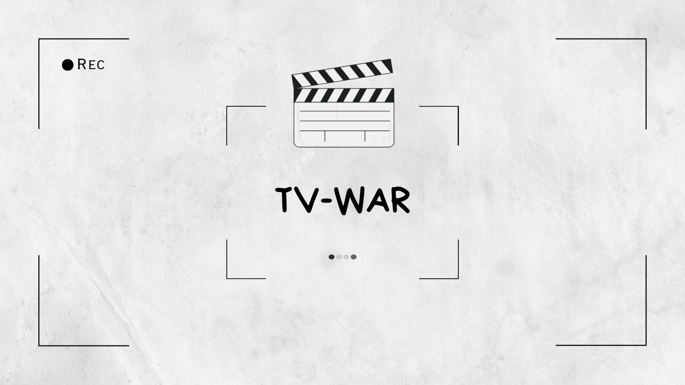 Корпоратив в стиле TV-шоу "TV WAR"