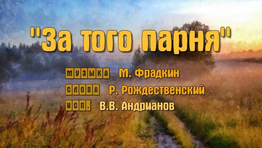 Андрианов-За того парня