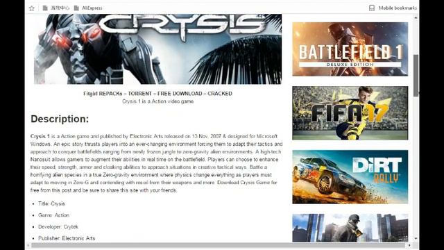 How To Download Crysis For PC With Utorrent With LIve Proof 100% Working