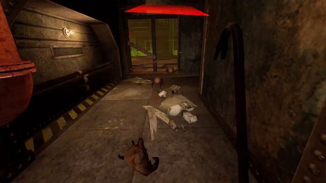 What happens if you try to save the guard at the start of residue processing - Black Mesa