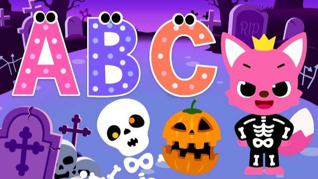 Boo! ABC Halloween songs | Learn Alphabet & Phonics | 15-Minute Learning with Baby Shark