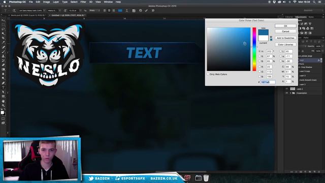 How to design a Video/Stream Overlay! | BazDZN