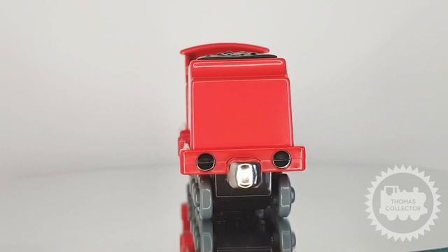 Thomas Take Along: James clenched face - Grey wheels Thomas  Friends